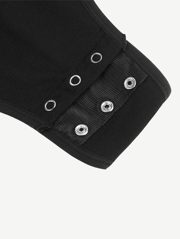 Long Sleeve Round Neck Shaping Top