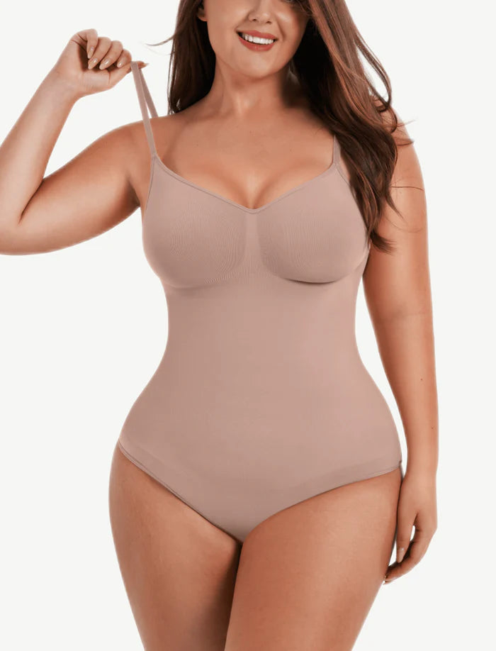 Seamless Thong Shapewear Bodysuit