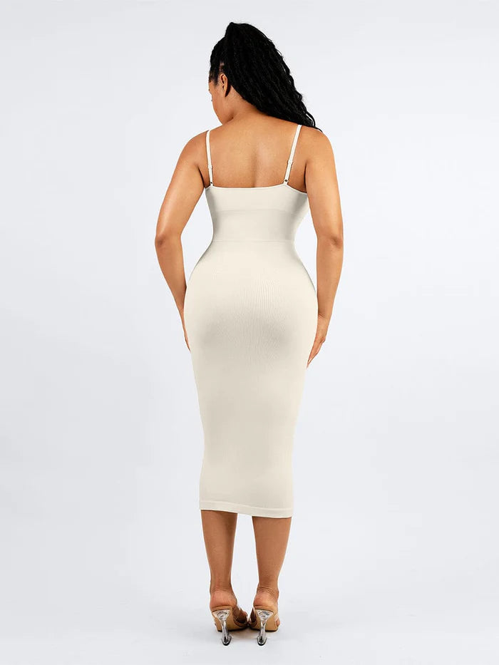Eco-Friendly In-built Shapewear Dress Midi