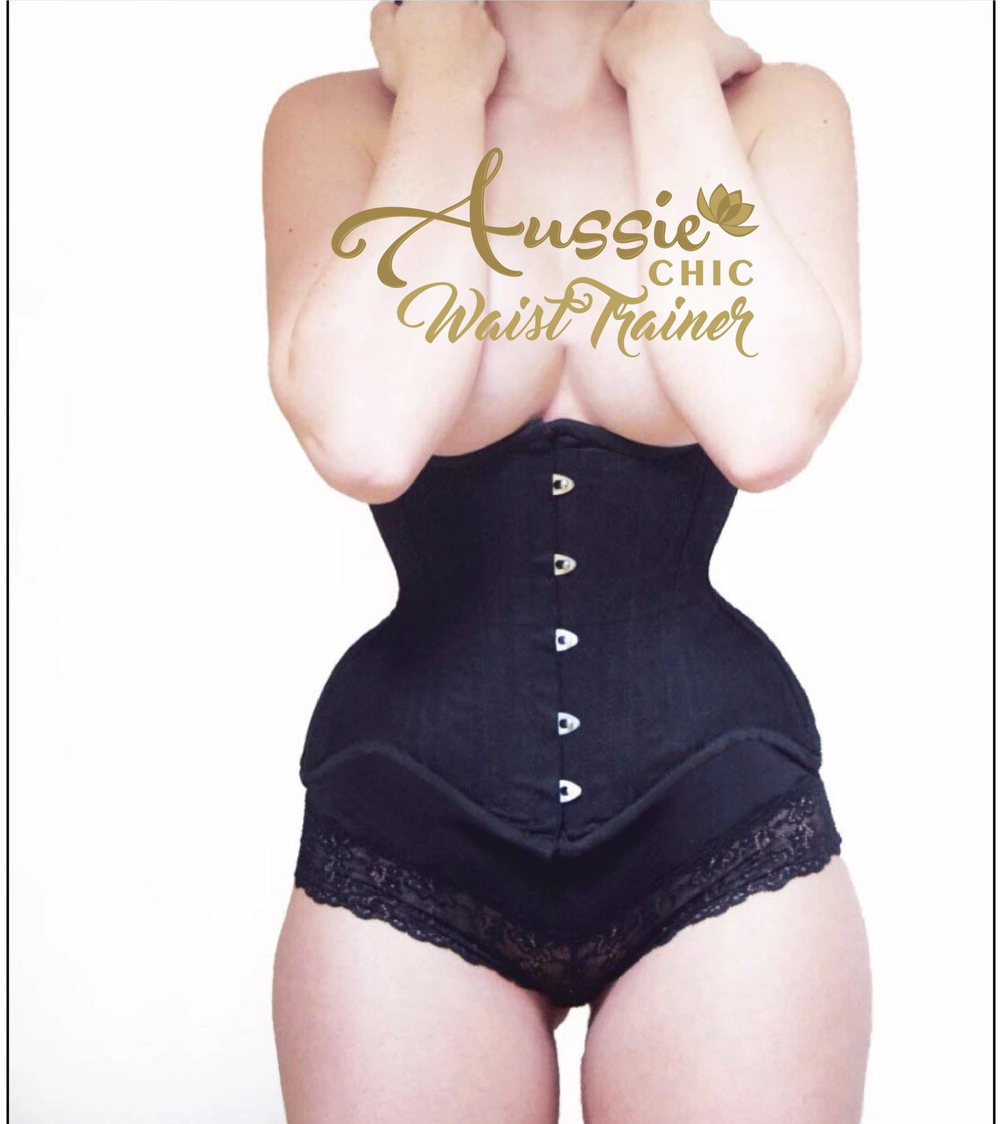 "Waist Trainer Corset" Best Seller - BLACK