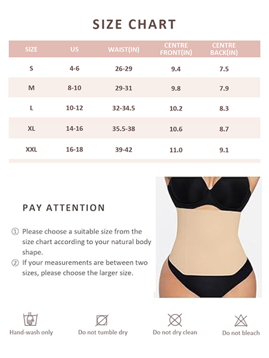 Seamless Tummy Compression Shapewear. Invisible Easy to Conceal