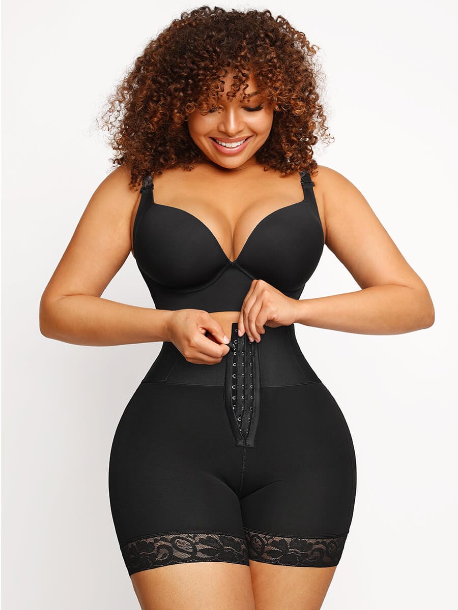 Mid Waist Body Sculpting Butt Lifting Shapewear Shorts