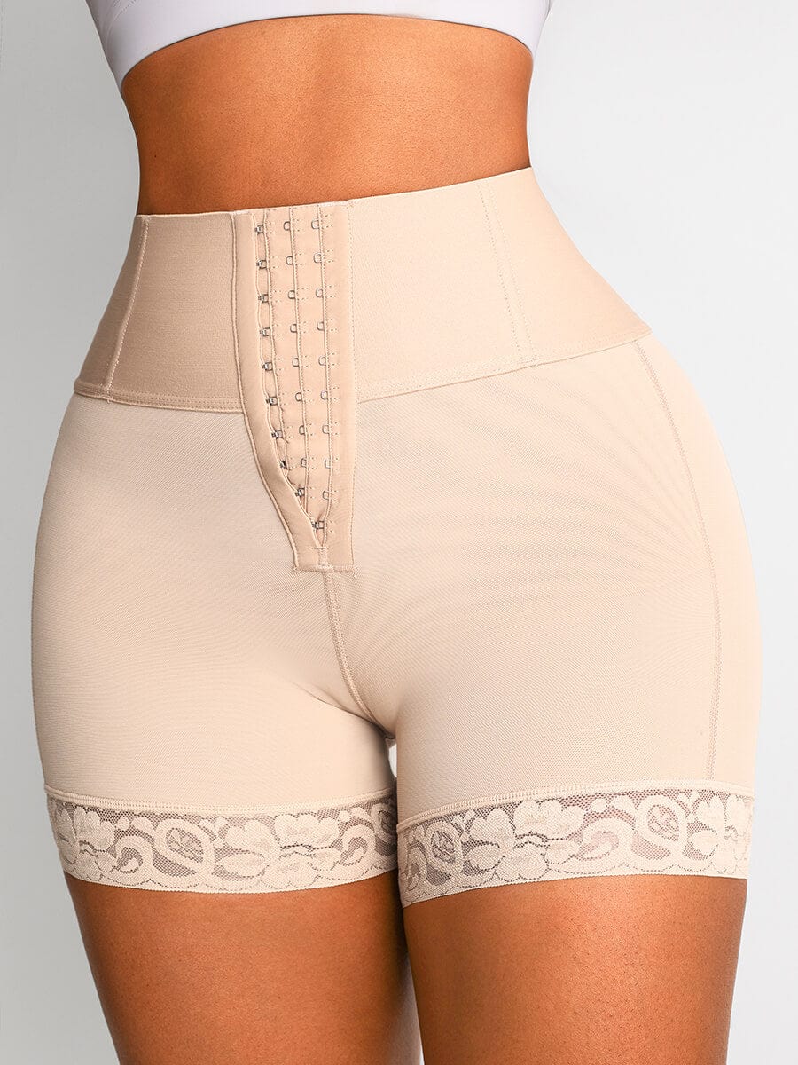 Mid Waist Body Sculpting Butt Lifting Shapewear Shorts