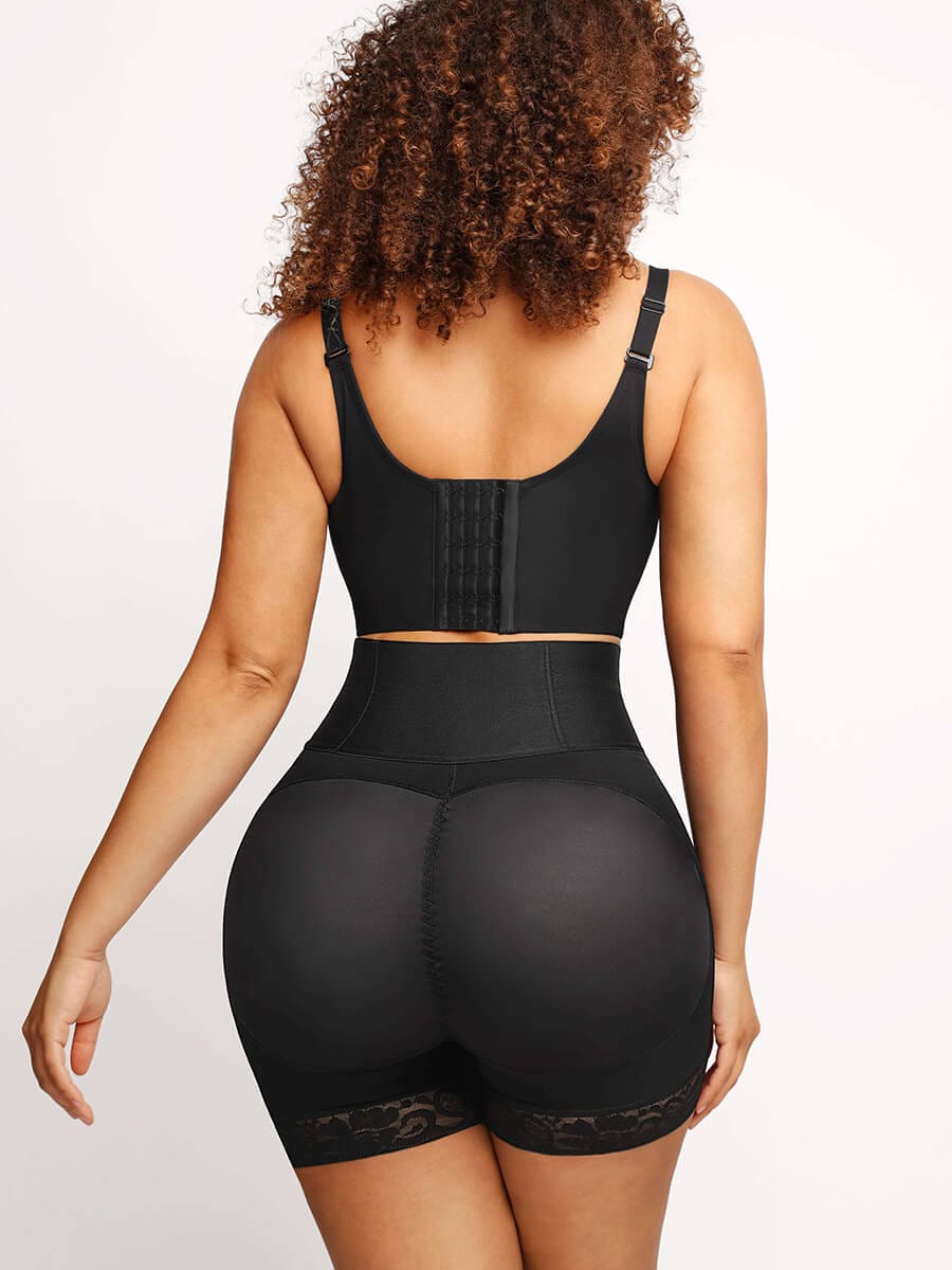 Mid Waist Body Sculpting Butt Lifting Shapewear Shorts