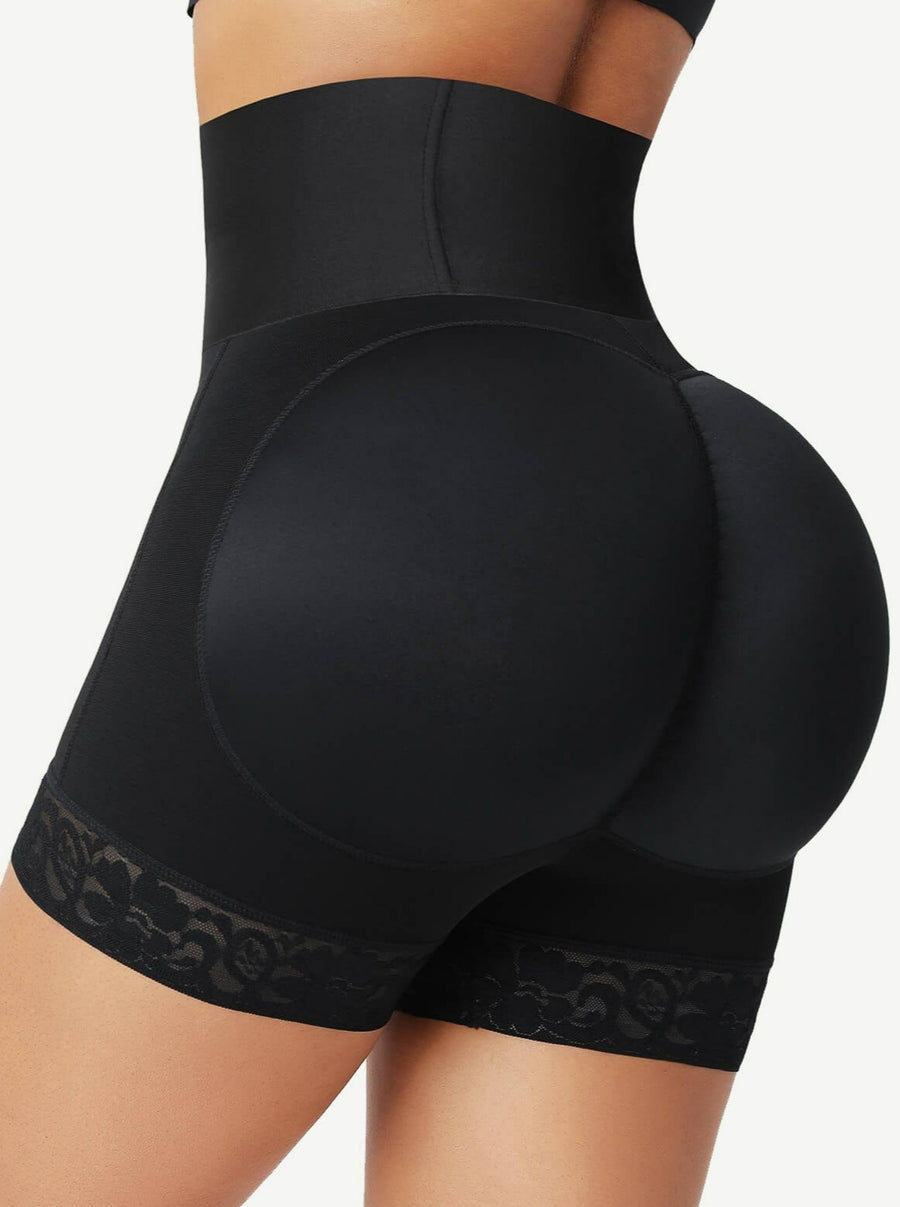 Mid Waist Body Sculpting Butt Lifting Shapewear Shorts