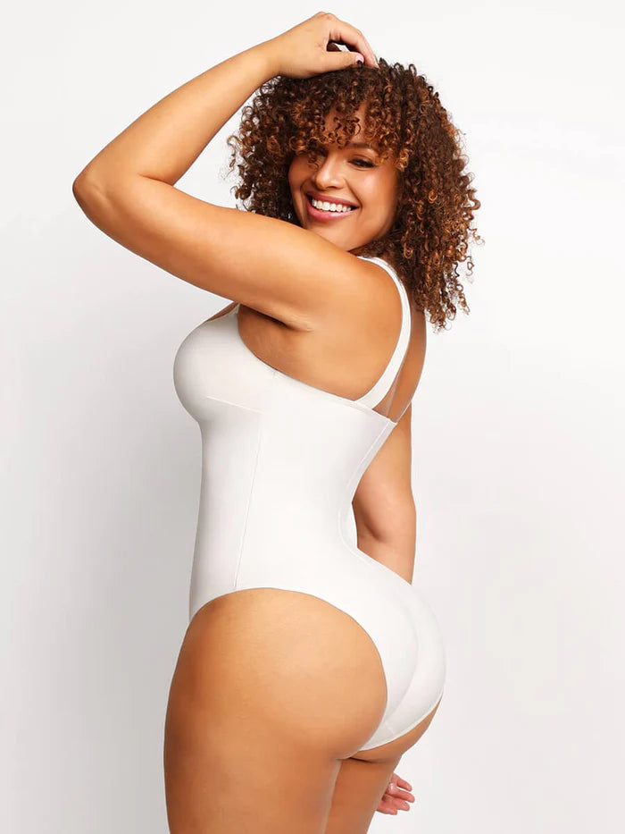 Super Cute Square Neck Shaping Top Bodysuit