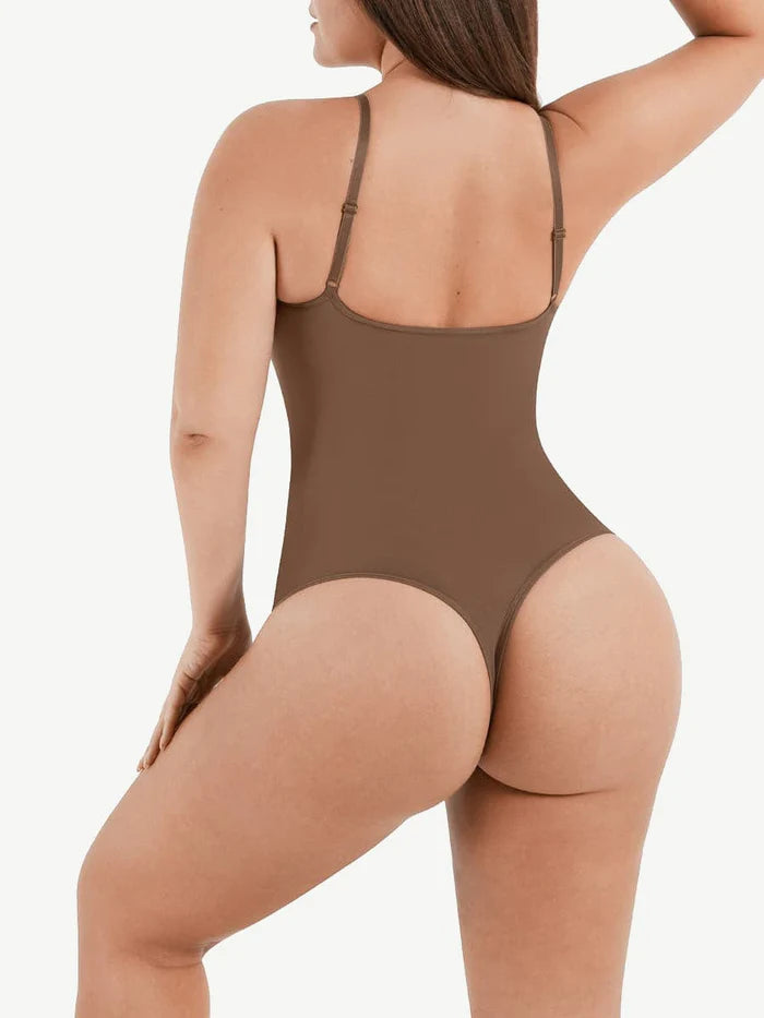 Seamless Thong Shapewear Bodysuit
