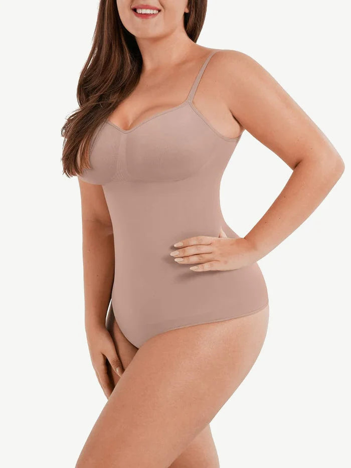Seamless Thong Shapewear Bodysuit