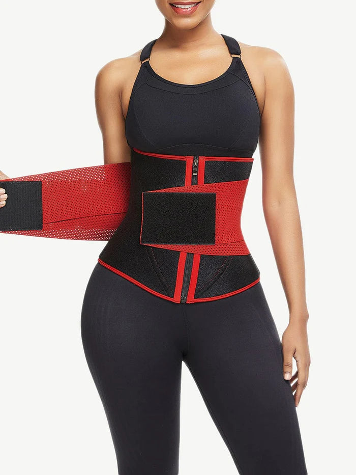 High Quality Sweat Belt Neoprene Waist Trainer with 10 Steel Bones Size XS/5XL