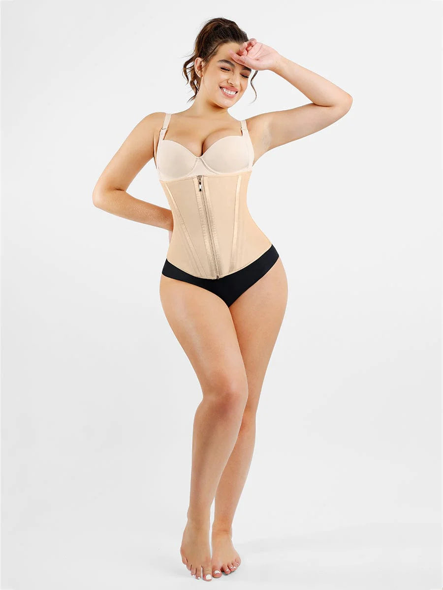 High Compression Waist Trainer 15 Steel-Bone