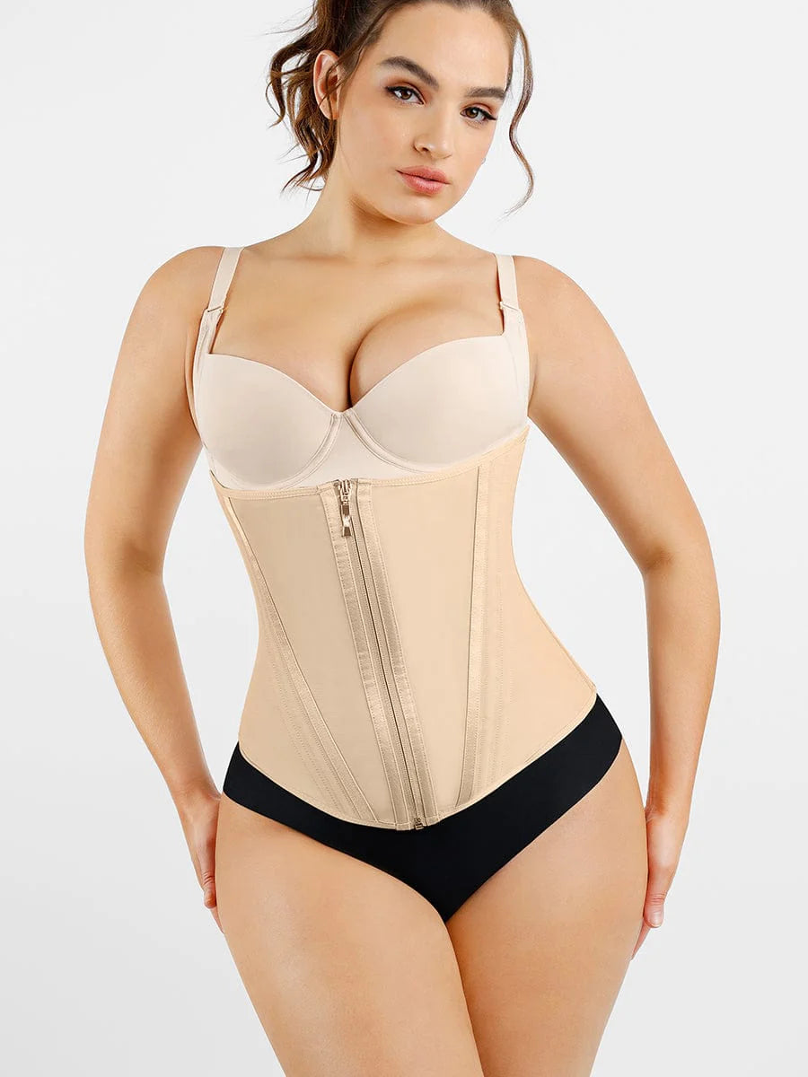 High Compression Waist Trainer 15 Steel-Bone