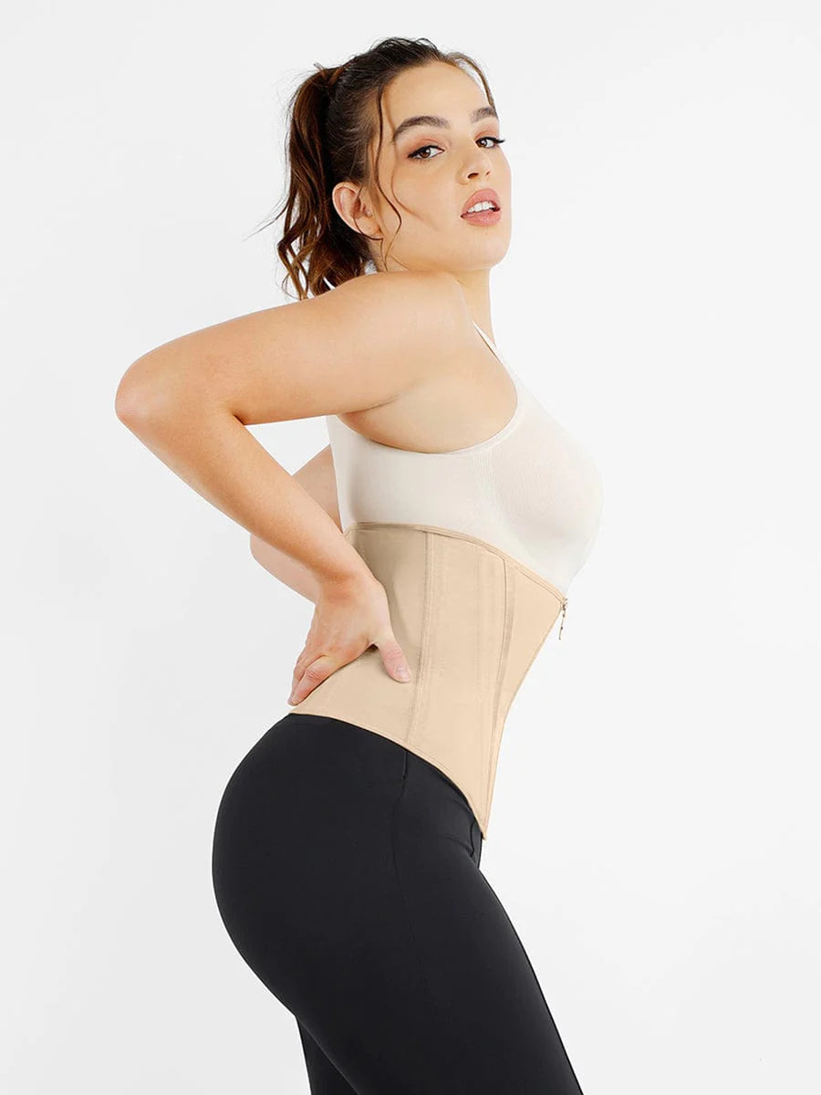 High Compression Waist Trainer 15 Steel-Bone