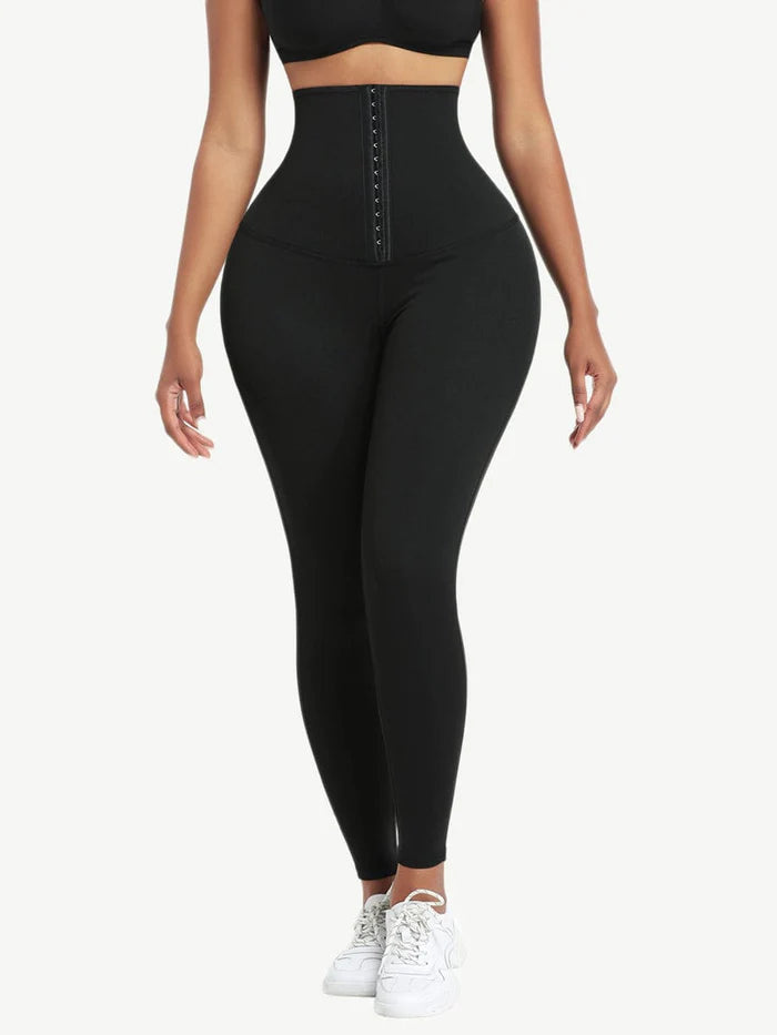 Tummy Sweat Neoprene Butt Lifting Leggings Waist Trainer