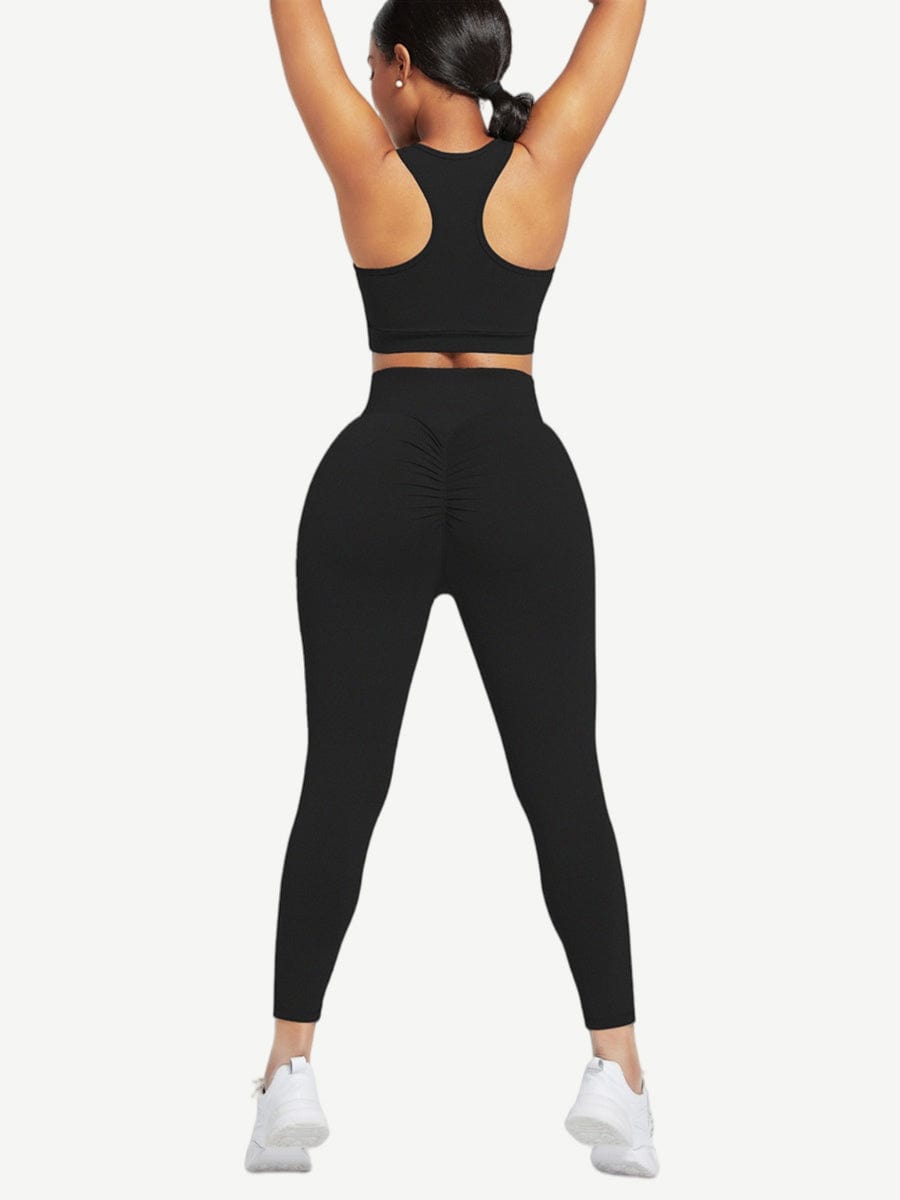 Racerback High Waist Sports Set