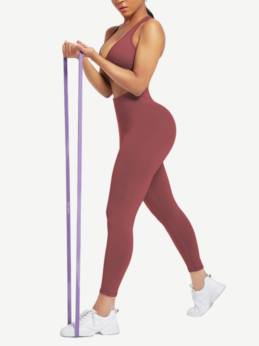 Racerback High Waist Sports Set