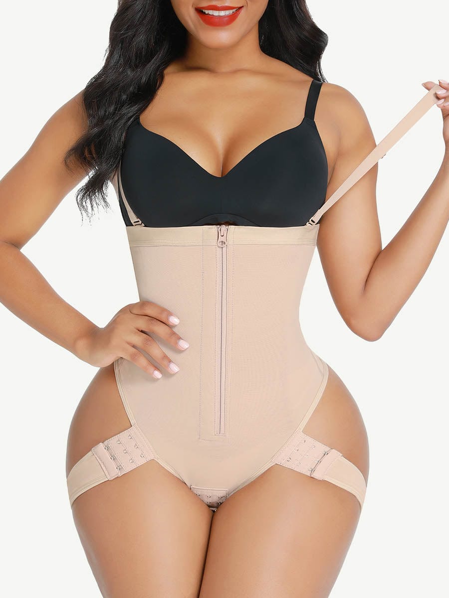 High Waist Butt Lifter Shorts Tummy Control Bodysuit Shapewear