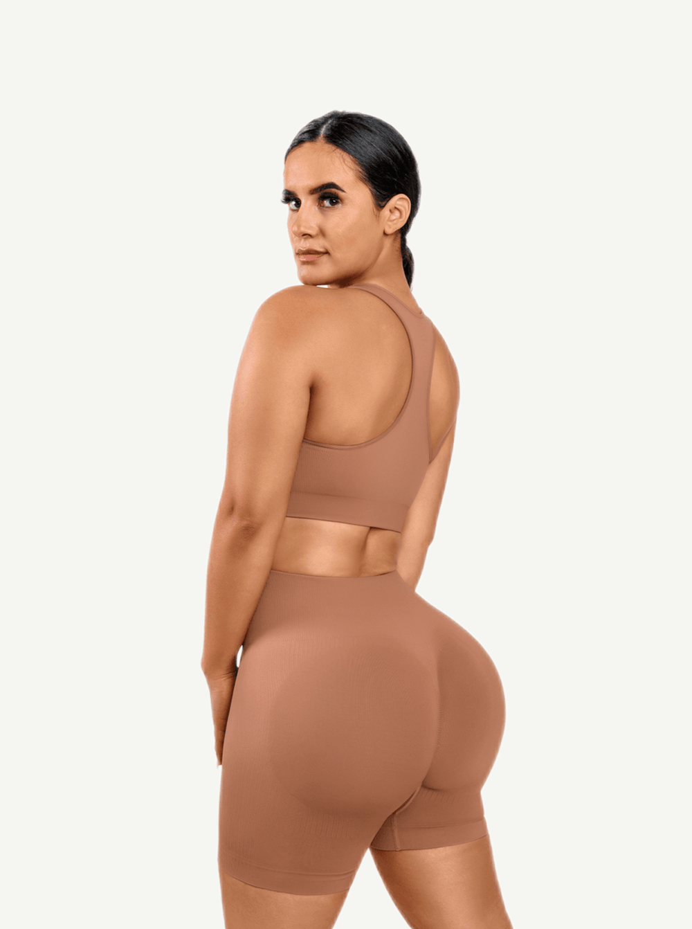 🌿 Eco-friendly V Neck Activewear Set