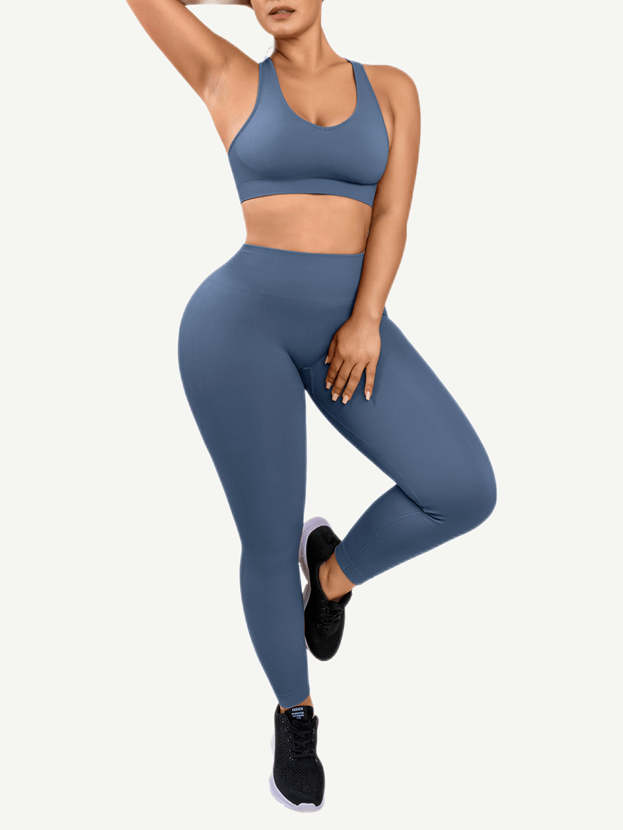 🌿 Eco-friendly Sexy Seamless Activewear Set