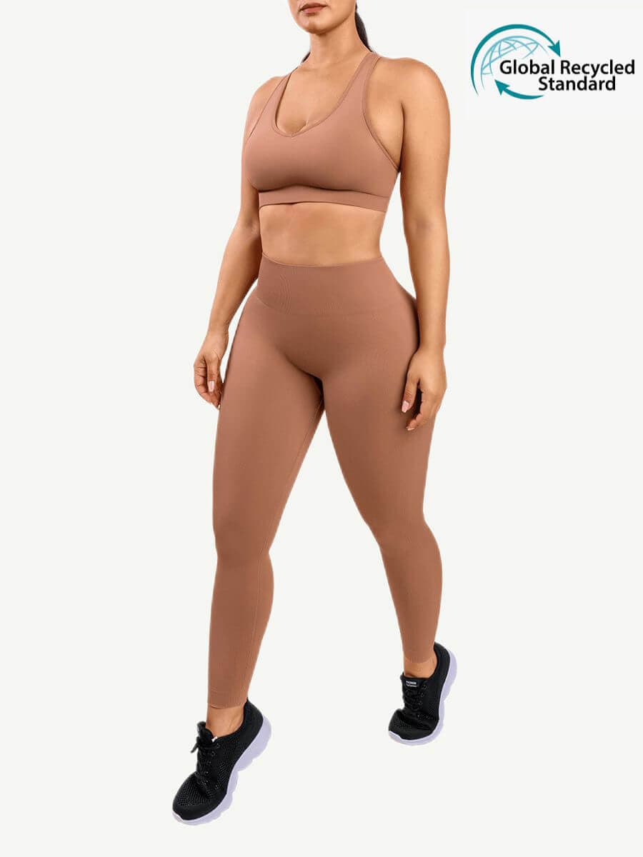 🌿 Eco-friendly Sexy Seamless Activewear Set