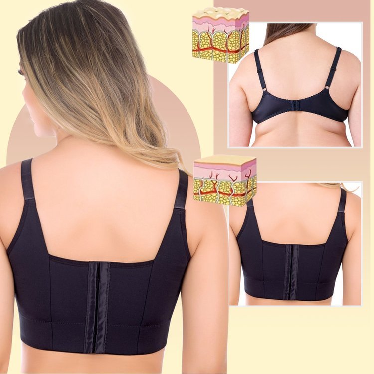 BRA - Full Back Coverage, Supportive, Wireless Push-Up Bra
