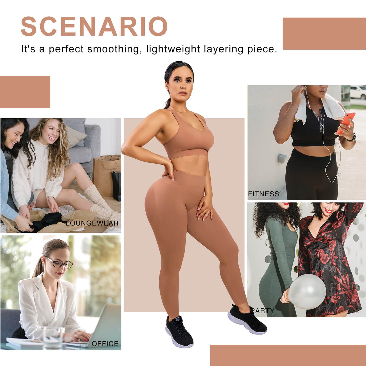 🌿 Eco-friendly Sexy Seamless Activewear Set