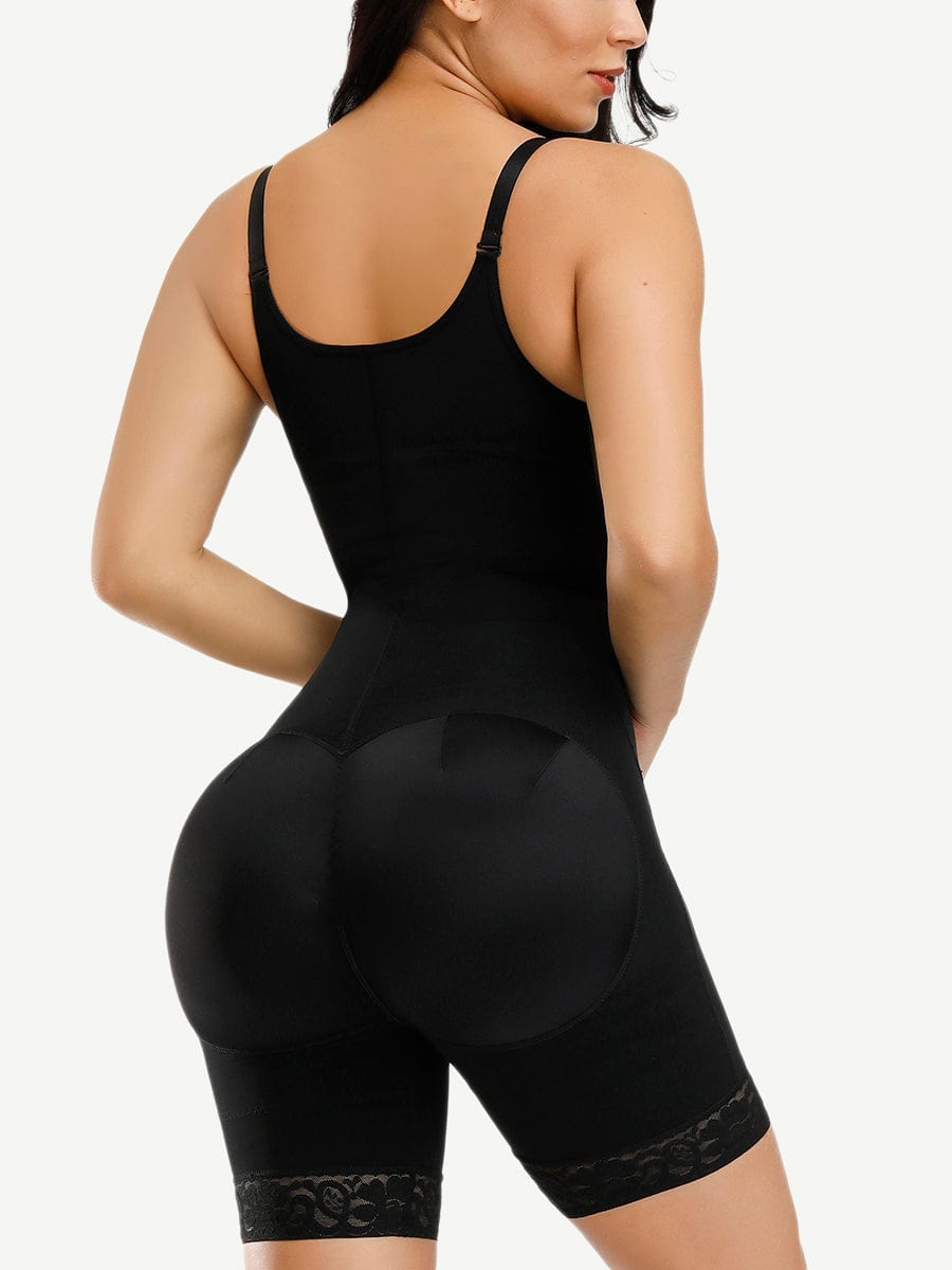 3 Layer Tummy Control Shapewear with Adjustable Strap