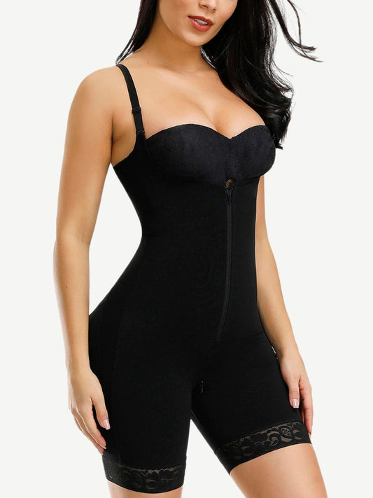 3 Layer Tummy Control Shapewear with Adjustable Strap