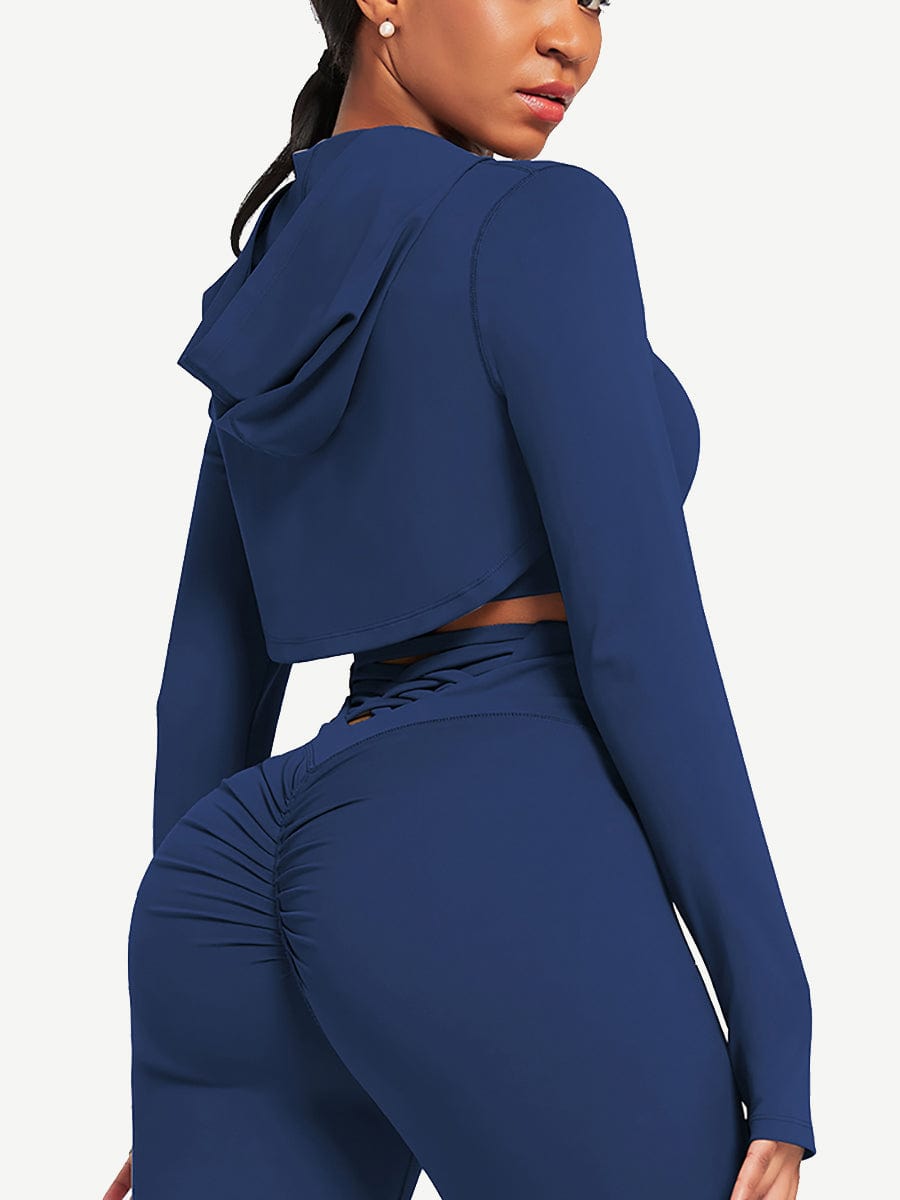 Supreme Fit 3-piece crisscross Yoga Workout Activewear Set for Women