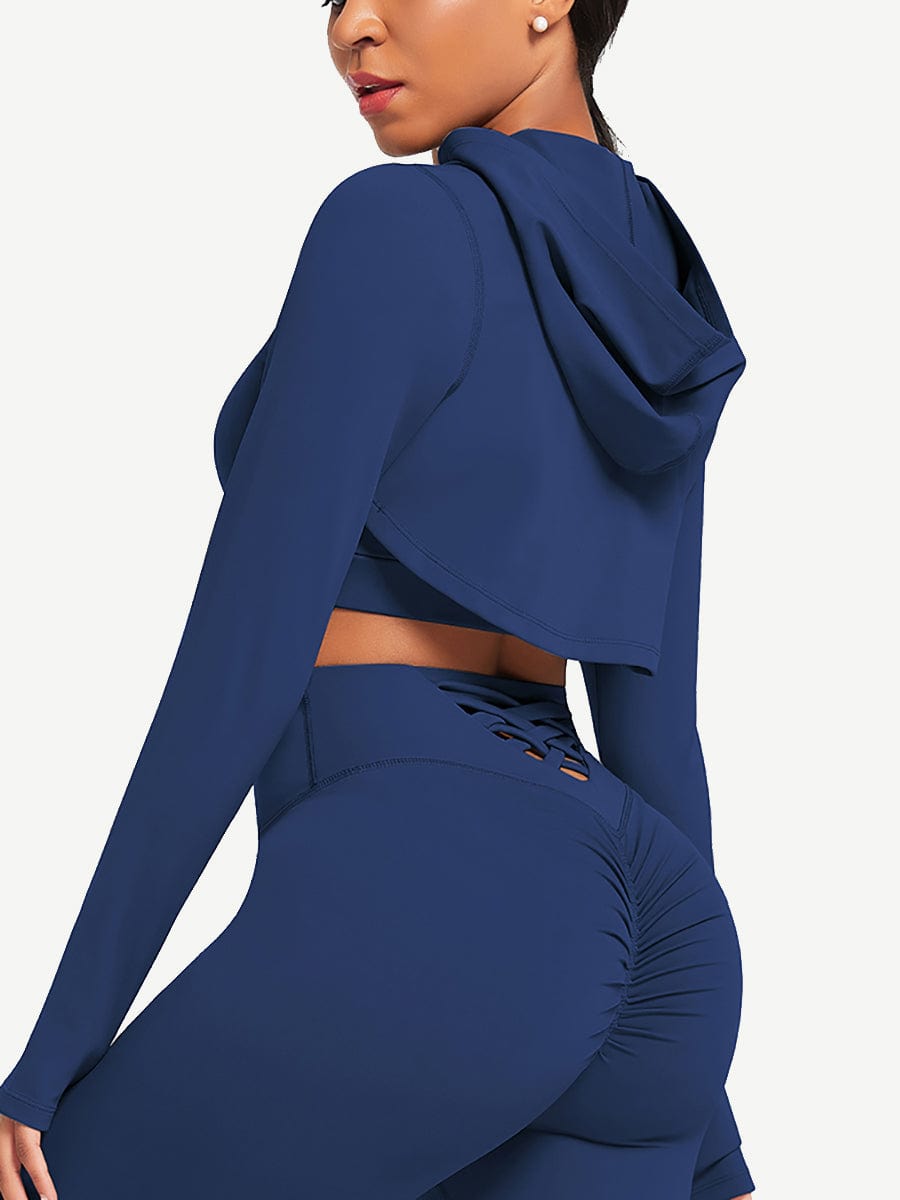 Supreme Fit 3-piece crisscross Yoga Workout Activewear Set for Women