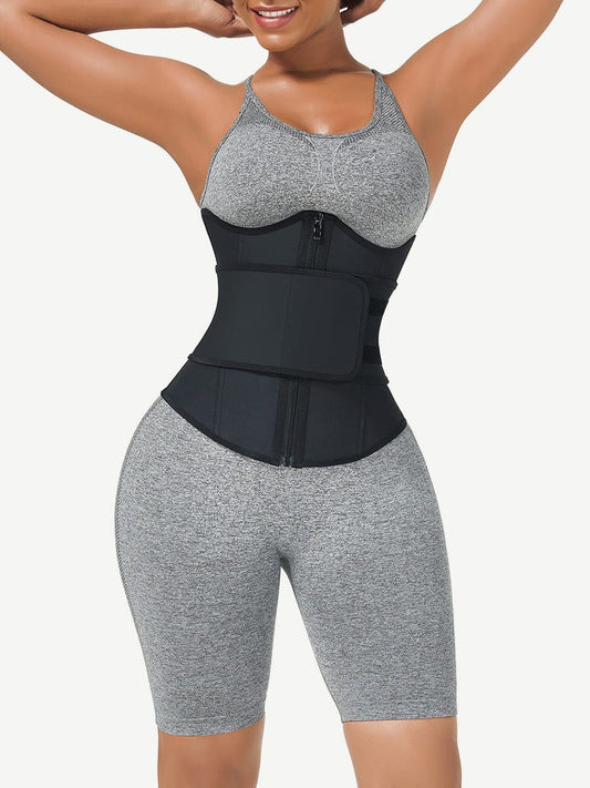 Zip Wrap Compression Waist Trainer