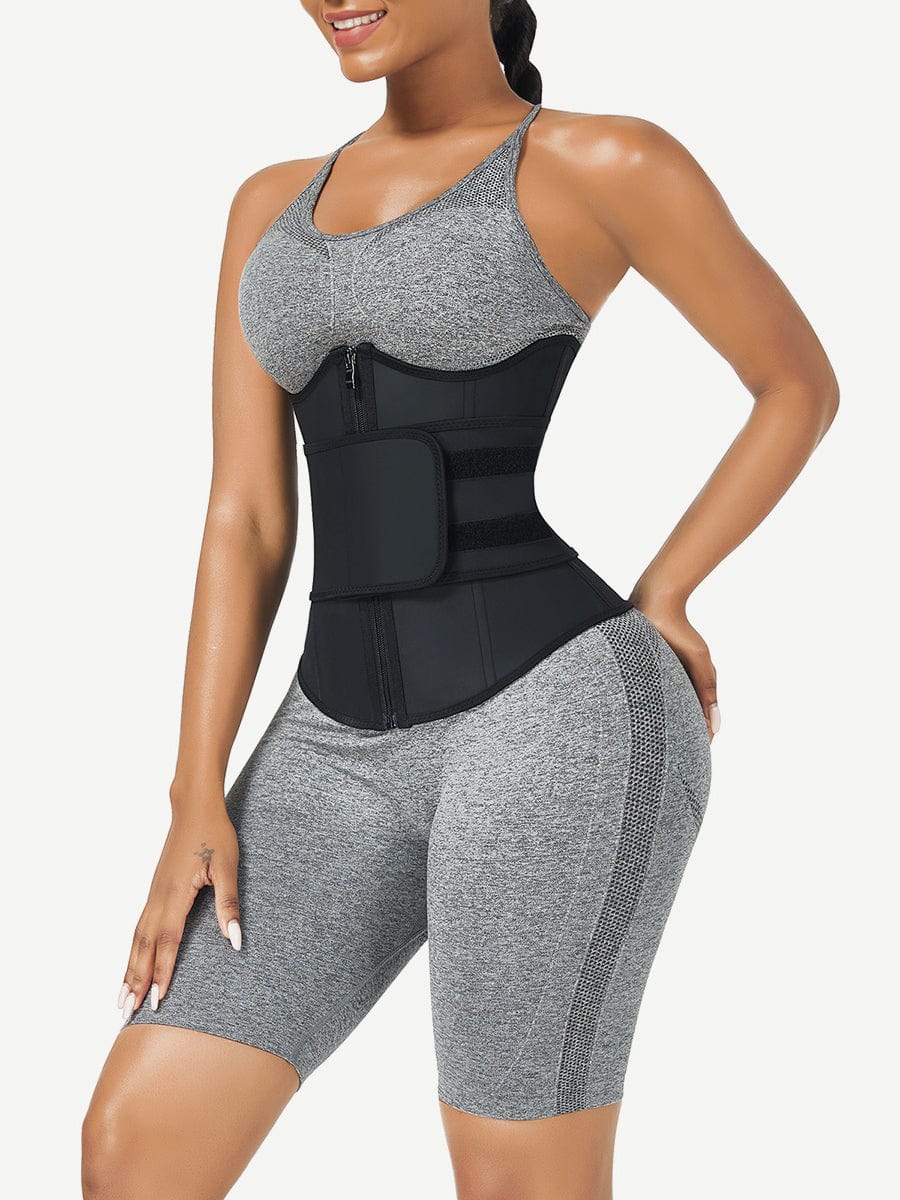 Zip Wrap Compression Waist Trainer