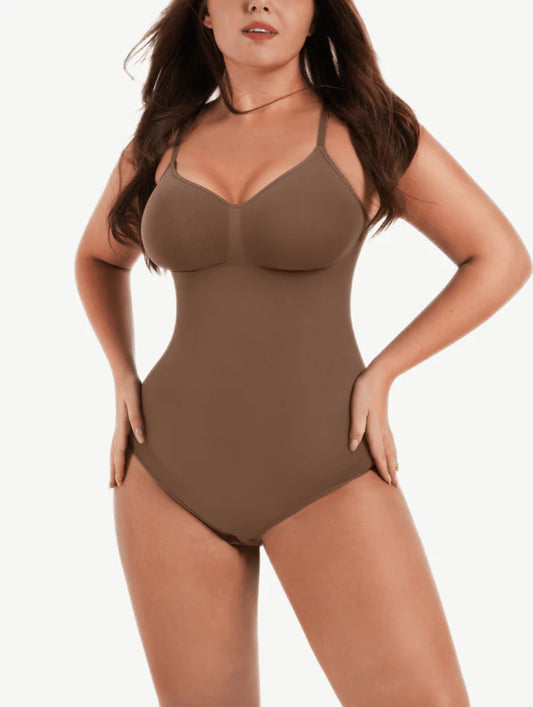 Seamless Thong Shapewear Bodysuit