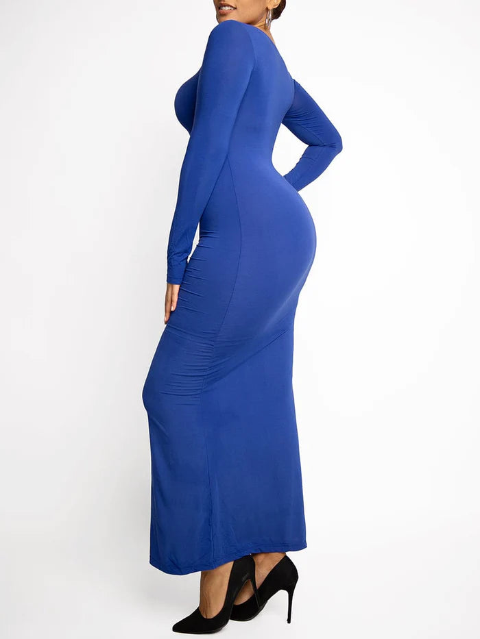 Built-In 360° Slim Fit Shaping Maxi Dress