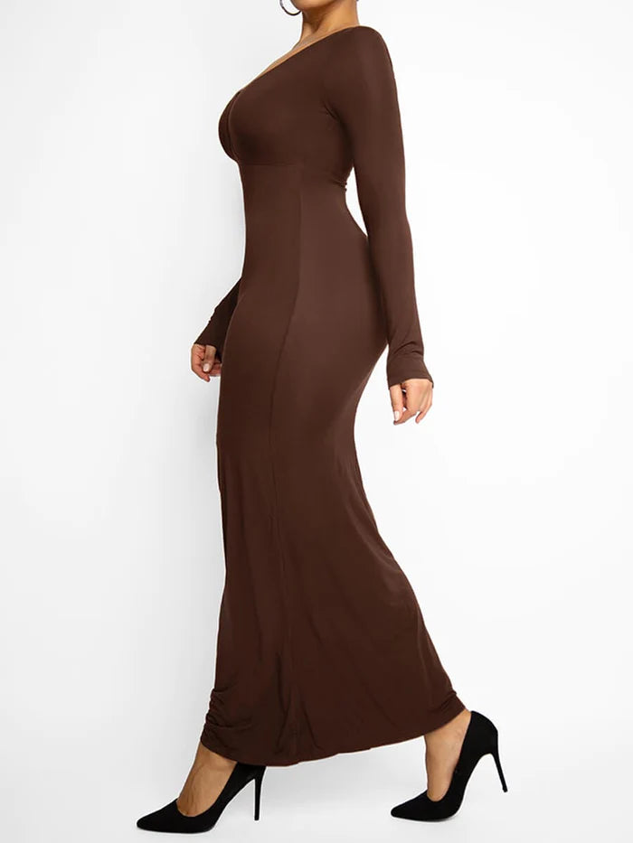 Built-In 360° Slim Fit Shaping Maxi Dress