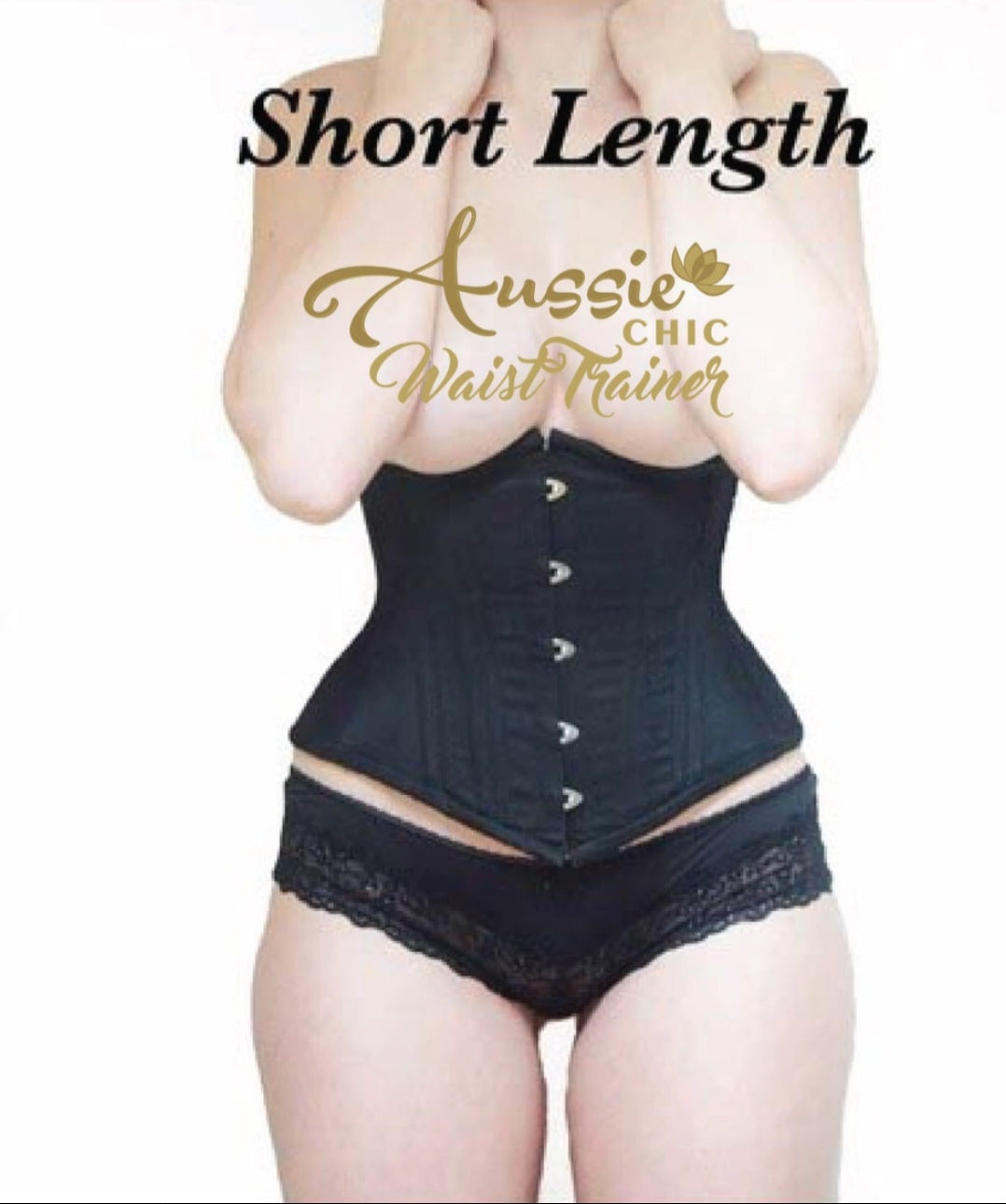 "Waist Trainer Corset" Best Seller - BLACK