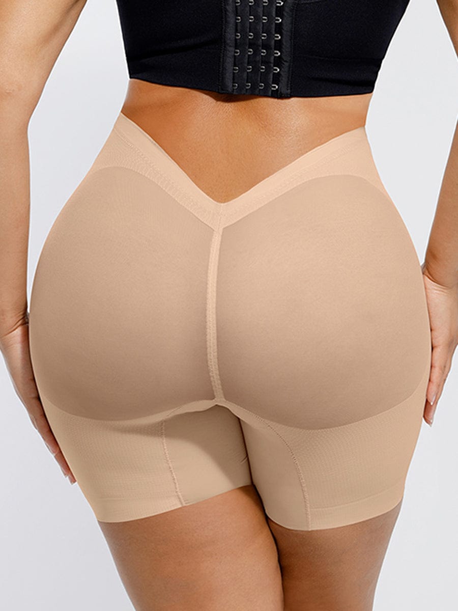 Low-Rise Back, Butt Lifting Shapewear Shaper Shorts