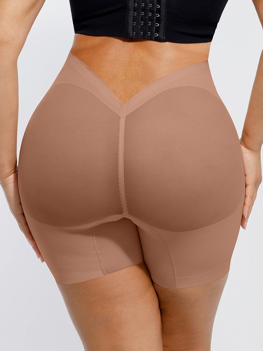 Low-Rise Back, Butt Lifting Shapewear Shaper Shorts