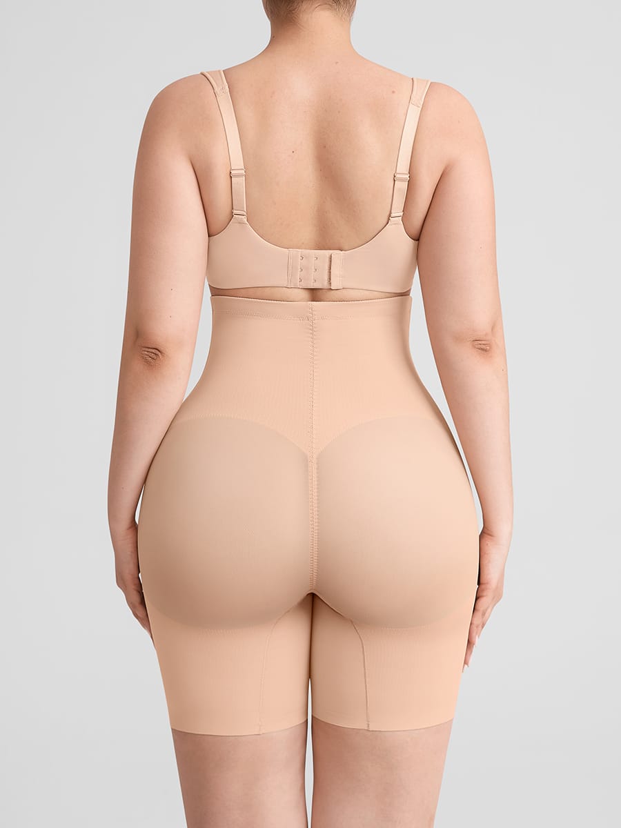 High Waisted Seamless Shapewear Butt Lifting Shorts