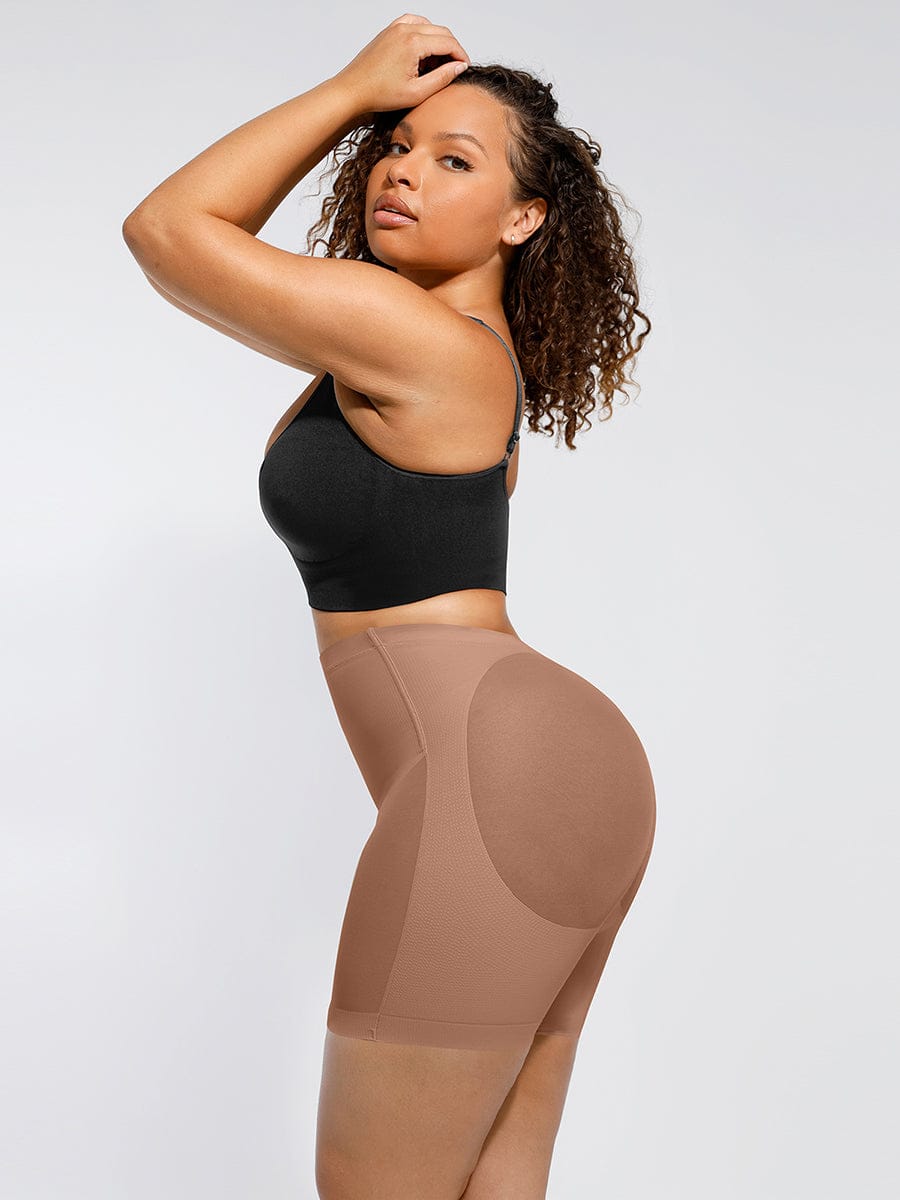 Low-Rise Back, Butt Lifting Shapewear Shaper Shorts