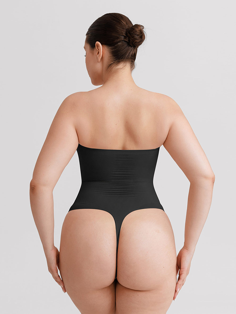 Seamless Strapless Thong Bodysuit