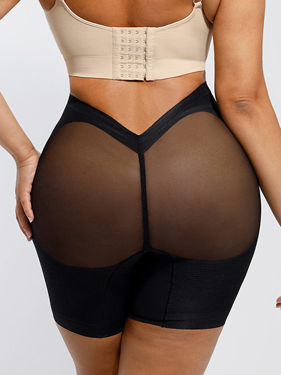 Low-Rise Back, Butt Lifting Shapewear Shaper Shorts