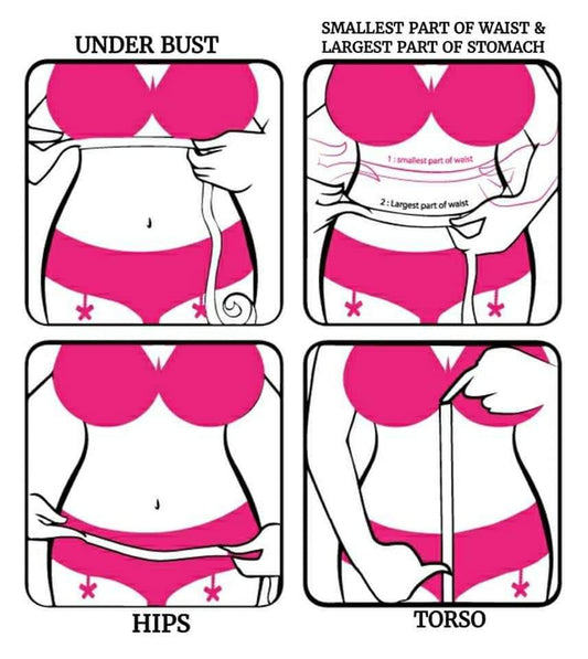 HOW TO MEASURE - Waist Trainer