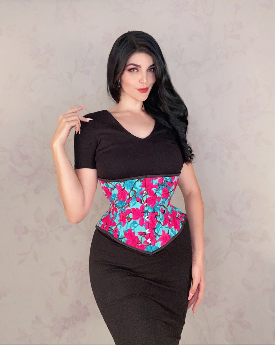 AQUA BLOSSOM - WAIST TRAINER - CORSET